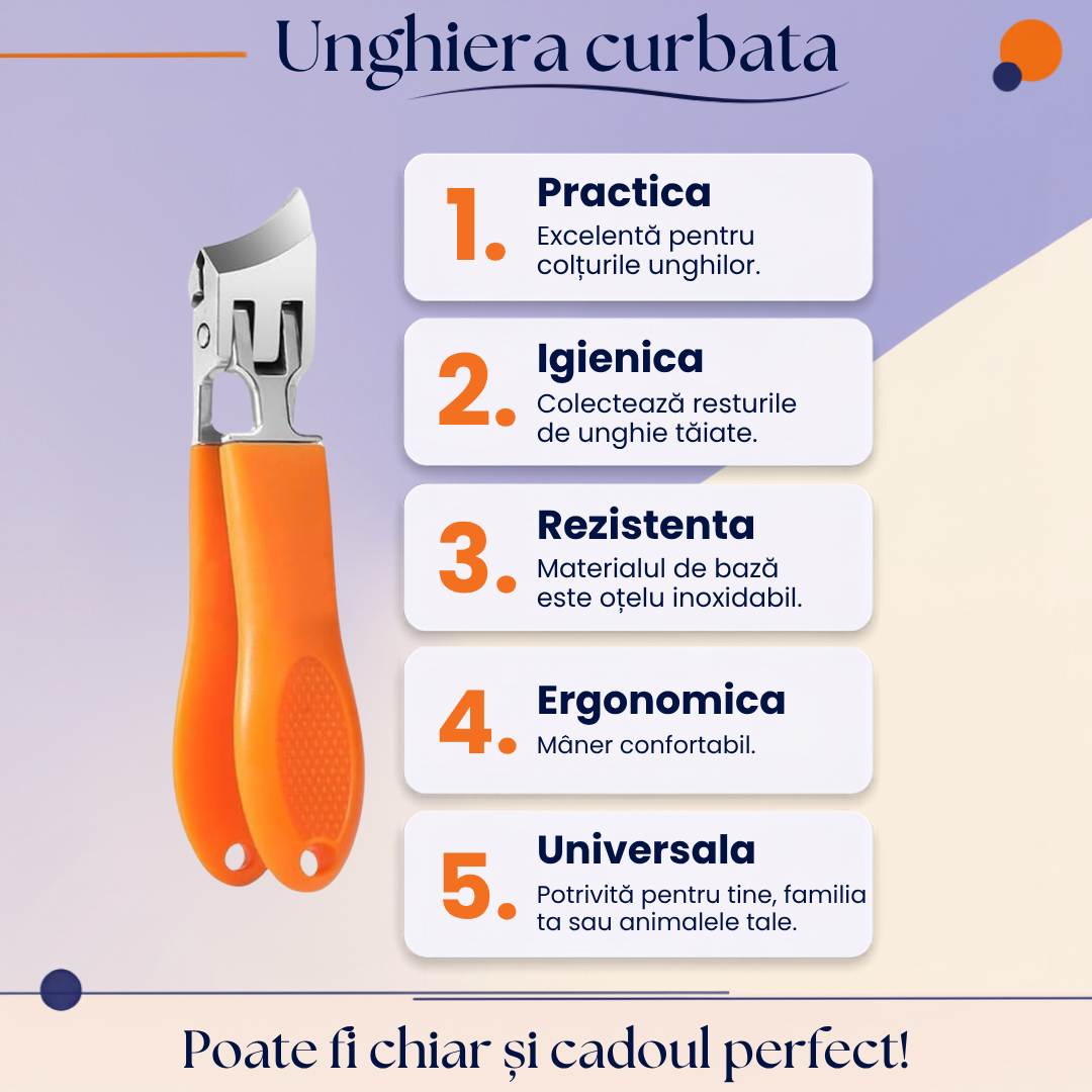 Unghieră curbată